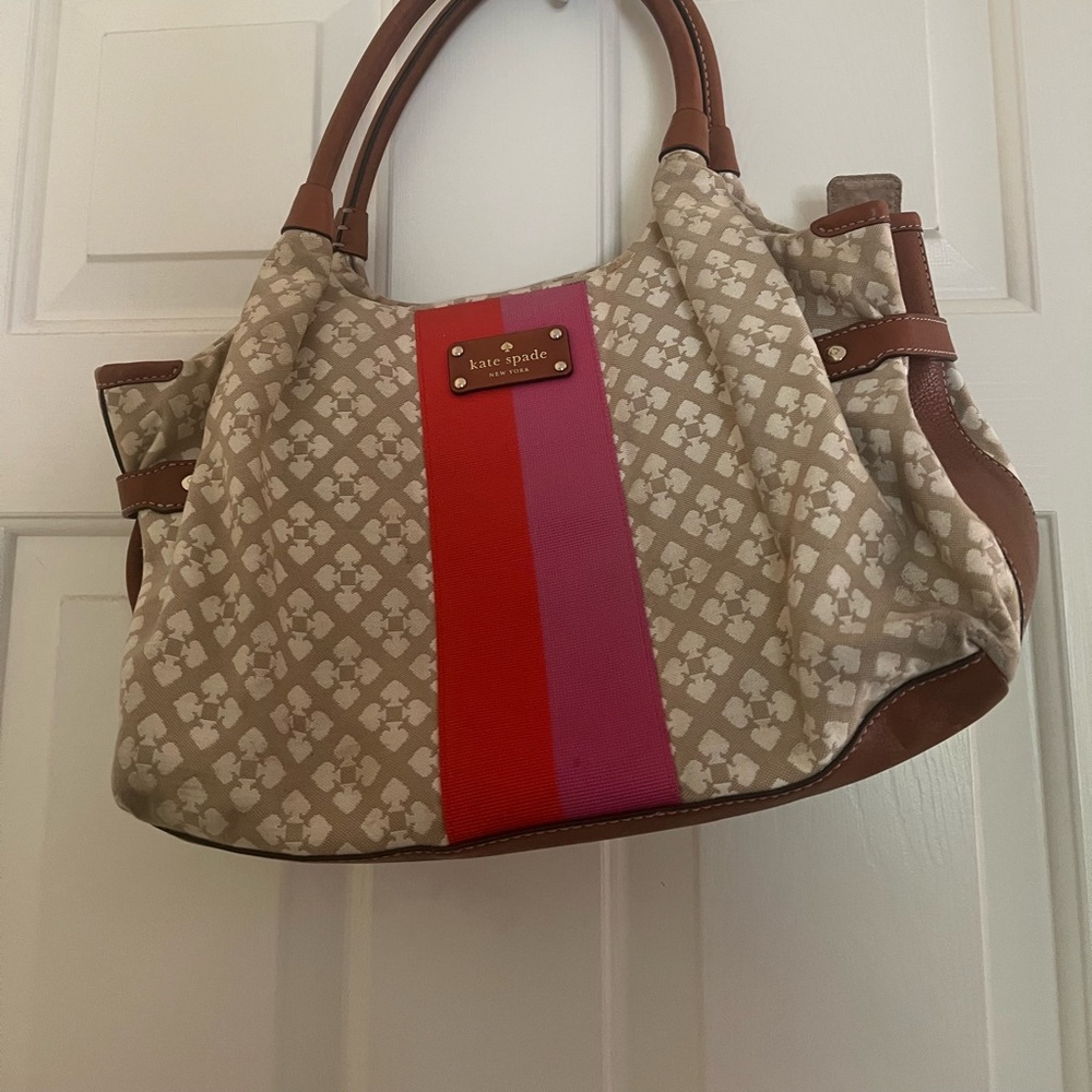 Kate Spade Canvas & Leather bag